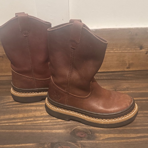 Georgia Giant Other - Classic Brown Kids Leather Boots